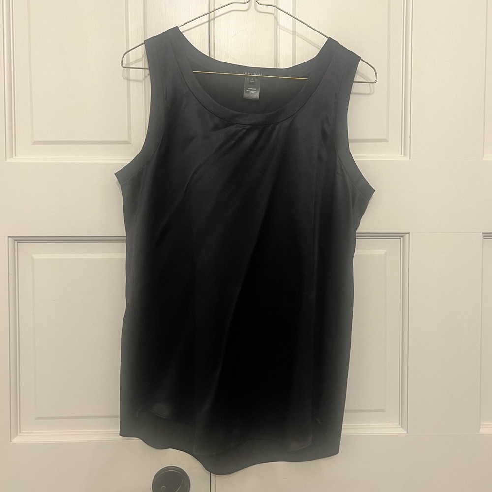 Lafayette 148 Silk Reversible Perla Blouse